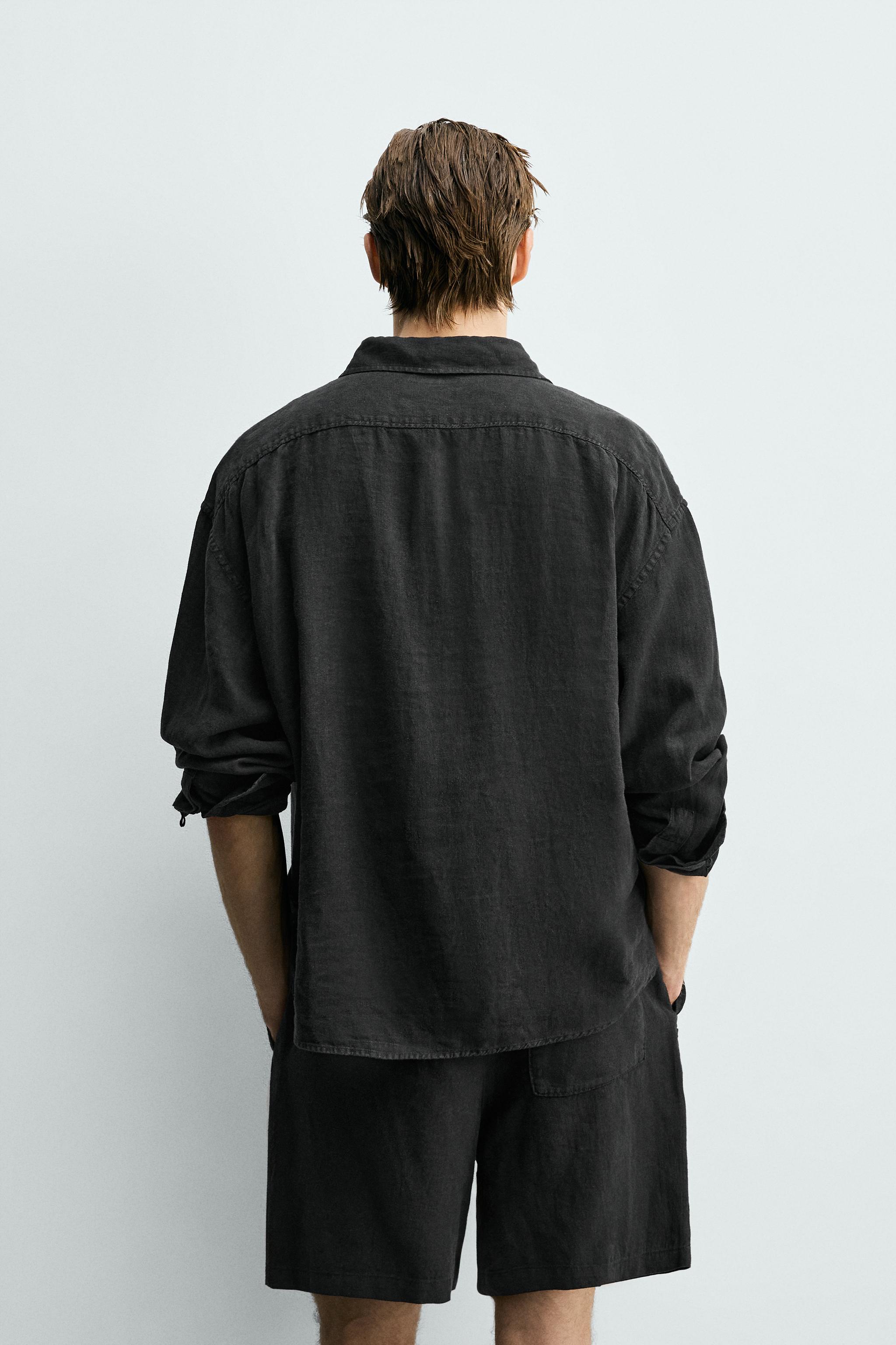 100% LINEN POLO SHIRT